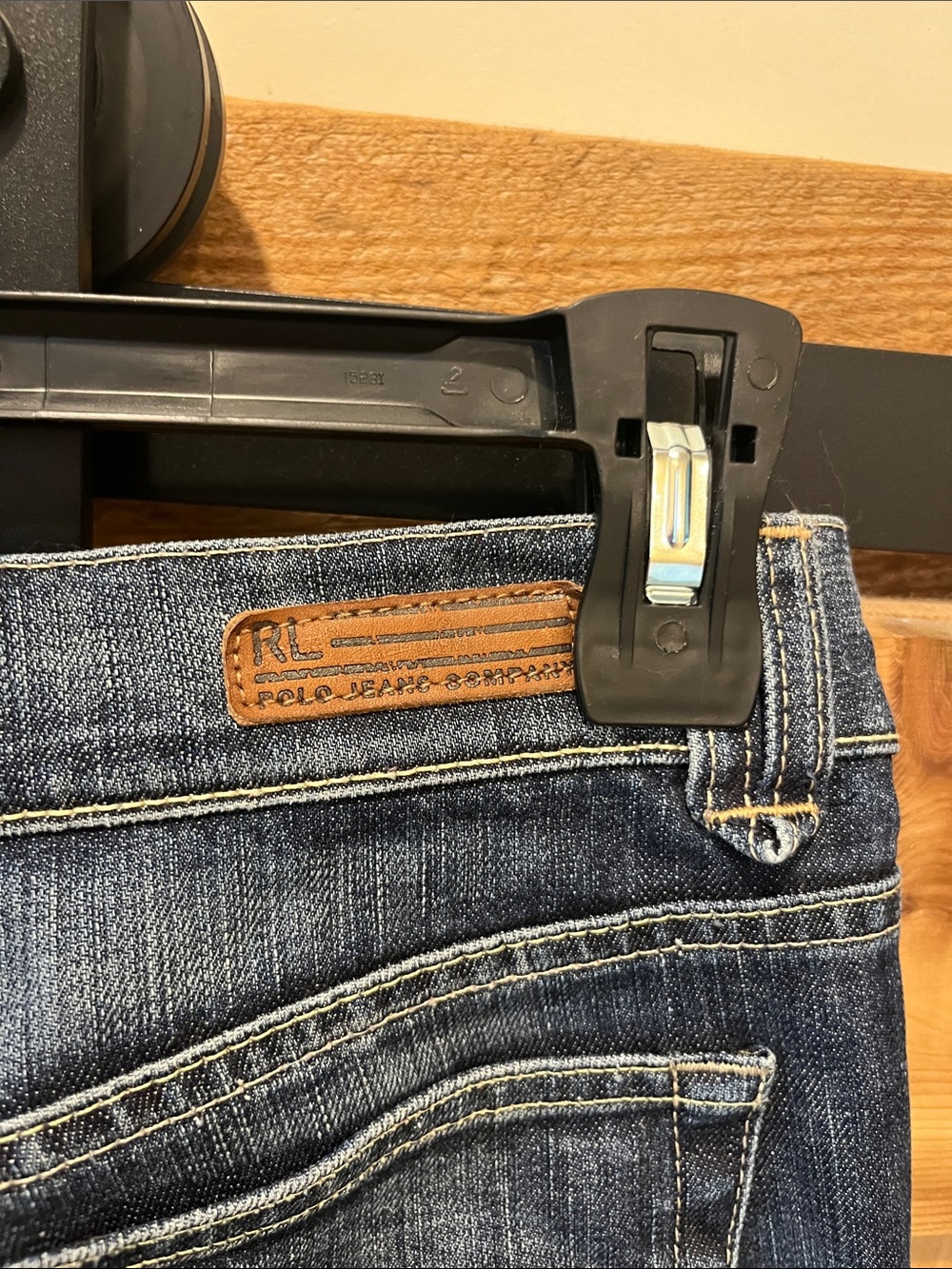 Polo by Ralph Lauren Medium Blue Flared Jeans - Picture 8 of 10
